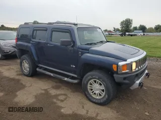 2008 Hummer H3 SUV with VIN 5GTEN13E588105398, listed as a Copart auction lot 73496344 with 132,122 mi miles and Clean Title. Bid and sale history available at carsss.com. Image 4.