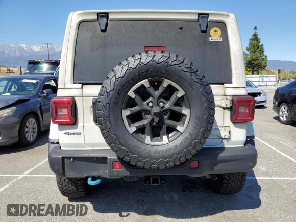 2024 Jeep Wrangler Rubicon X с VIN 1C4RJXR62RW167216, выставлен на аукционе Copart как лот 49034325 с пробегом Не указан миль и Списание • Salvage title. История ставок и продаж доступна на DreamBid. Изображение 6.