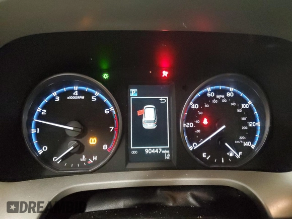 2017 Toyota RAV4 LE with VIN 2T3BFREVXHW638604, listed as a Copart auction lot 51671795 with 90,447 mi miles and Salvage Title. Bid and sale history available at carsss.com. Image 9.