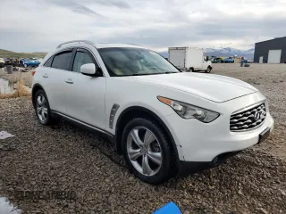 2009 Infiniti FX with VIN JNRAS18W89M150439, listed as a Copart auction lot 46363434 with 144,333 mi miles and Salvage title. Bid and sale history available at DreamBid. Image 4.