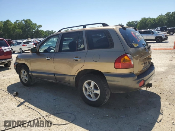 2004 Hyundai Santa Fe GLS z VIN KM8SC13E14U618502, wystawiony jako Copart lot #58607145 z przebiegiem 160 672 mil mil oraz Szkoda całkowita • Salvage title. Historia ofert i sprzedaży dostępna na DreamBid. Obrazek 2.