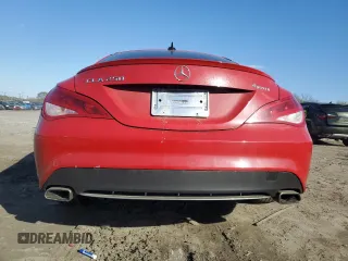 2015 Mercedes-Benz CLA 250 with VIN WDDSJ4GB3FN238981, listed as a Copart auction lot 52108485 with 113,015 mi miles and Salvage title. Bid and sale history available at DreamBid. Image 6.
