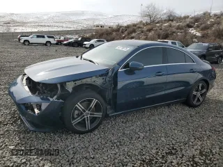 2020 Mercedes-Benz CLA with VIN W1K5J4HB9LN117556, listed as a Copart auction lot 43770275 with 0 mi miles and Salvage Title. Bid and sale history available at carsss.com. Image 1.