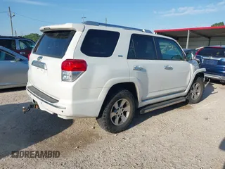 2011 Toyota 4Runner SR5 with VIN JTEZU5JR2B5014781, listed as a IAAI auction lot 42231932 with 124,646 mi miles and . Bid and sale history available at DreamBid. Image 4.