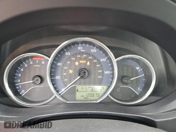 2016 Toyota Corolla L with VIN 2T1BURHEXGC657129, listed as a Copart auction lot 51051835 with 120,675 mi miles and Salvage title. Bid and sale history available at DreamBid. Image 9.