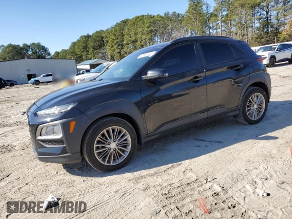 2019 Hyundai Kona SEL with VIN KM8K22AA0KU353612, listed as a Copart auction lot 45549715 with 59,064 mi miles and Salvage Title. Bid and sale history available at DreamBid. Image 1.