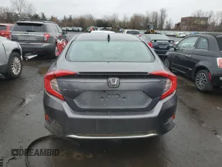 2021 Honda Civic Sedan EX with VIN 2HGFC1F37MH703123, listed as a Copart auction lot 51551465 with 55,240 mi miles and Salvage Title. Bid and sale history available at carsss.com. Image 6.