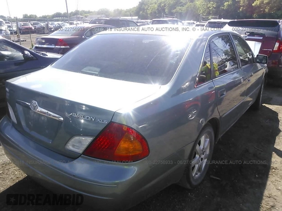 2001 Toyota Avalon XL z VIN 4T1BF28B41U159005, wystawiony jako IAAI lot #22756933 z przebiegiem Nie podano mil oraz . Historia ofert i sprzedaży dostępna na DreamBid. Obrazek 4.