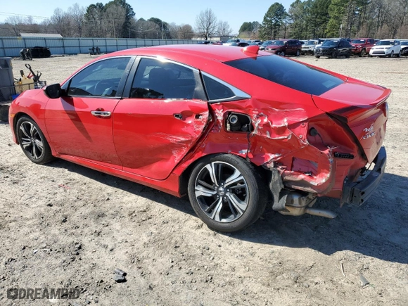 2017 Honda Civic Sedan Touring with VIN 2HGFC1F95HH650416, listed as a Copart auction lot 48398695 with 142,574 mi miles and Salvage Title. Bid and sale history available at carsss.com. Image 2.