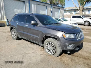 2014 Jeep Grand Cherokee Limited with VIN 1C4RJFBT6EC410774, listed as a Copart auction lot 58011005 with 166,506 mi miles and Salvage title. Bid and sale history available at DreamBid. Image 4.