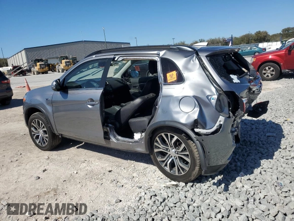 2018 Mitsubishi Outlander SEL z VIN JA4AP4AW8JU024643, wystawiony jako Copart lot #45747595 z przebiegiem Nie podano mil oraz Szkoda całkowita • Salvage title. Historia ofert i sprzedaży dostępna na DreamBid. Obrazek 2.