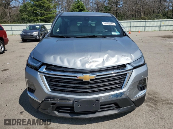 2023 Chevrolet Traverse LS with VIN 1GNEVFKWXPJ286530, listed as a Copart auction lot 69405684 with 12,334 mi miles and Salvage Title. Bid and sale history available at carsss.com. Image 5.