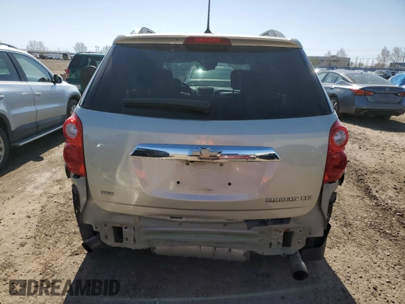 2014 Chevrolet Equinox LTZ with VIN 2GNFLHE39E6120629, listed as a Copart auction lot 53848245 with 168,475 mi miles and Salvage Title. Bid and sale history available at carsss.com. Image 6.