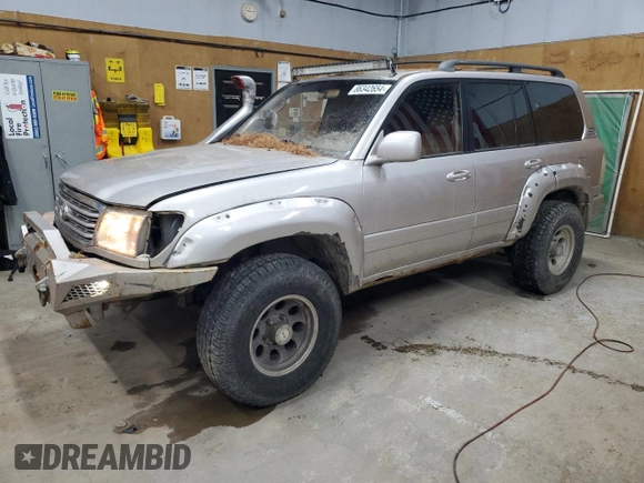 1999 Toyota Land Cruiser with VIN JT3HT05JXX0063617, listed as a Copart auction lot 86342654 with 230,315 mi miles and Clean Title. Bid and sale history available at carsss.com. Image 1.
