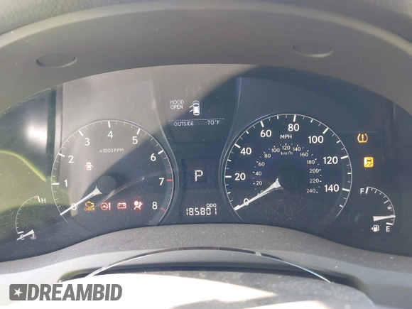 2011 Lexus RX 350 with VIN JTJZK1BAXB2005451, listed as a IAAI auction lot 41218592 with 185,801 mi miles. Bid and sale history available at carsss.com. Image 7.