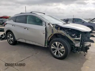 2020 Nissan Murano SV z VIN 5N1AZ2BJ6LN142691, wystawiony jako Copart lot #55117105 z przebiegiem 36 663 mil mil oraz Szkoda całkowita • Salvage title. Historia ofert i sprzedaży dostępna na DreamBid. Obrazek 4.