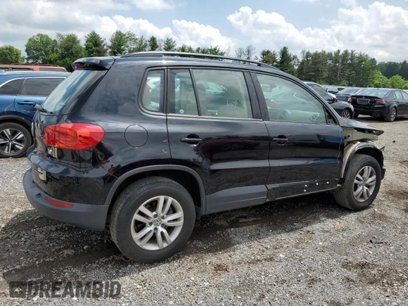 2017 Volkswagen Tiguan S z VIN WVGAV7AX4HK014019, wystawiony jako Copart lot #59749005 z przebiegiem 49 100 mil mil oraz Szkoda całkowita • Salvage title. Historia ofert i sprzedaży dostępna na DreamBid. Obrazek 3.