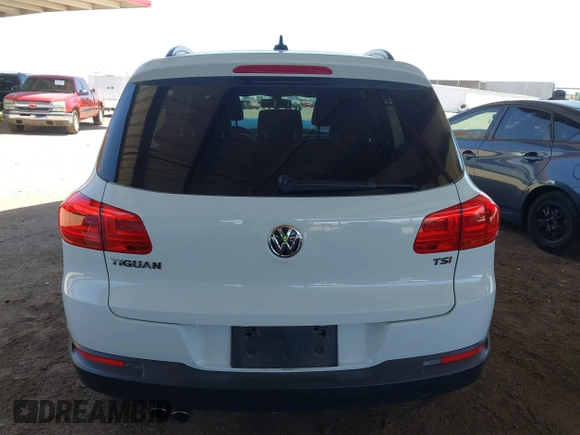 2017 Volkswagen Tiguan S with VIN WVGAV7AXXHK026143, listed as a IAAI auction lot 42257624 with 87,327 mi miles and . Bid and sale history available at DreamBid. Image 16.