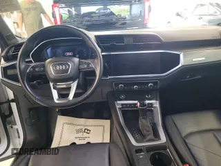 2023 Audi Q3 S line Premium with VIN WA1DECF32P1100878, listed as a IAAI auction lot 42851041 with 46,463 mi miles and . Bid and sale history available at DreamBid. Image 22.