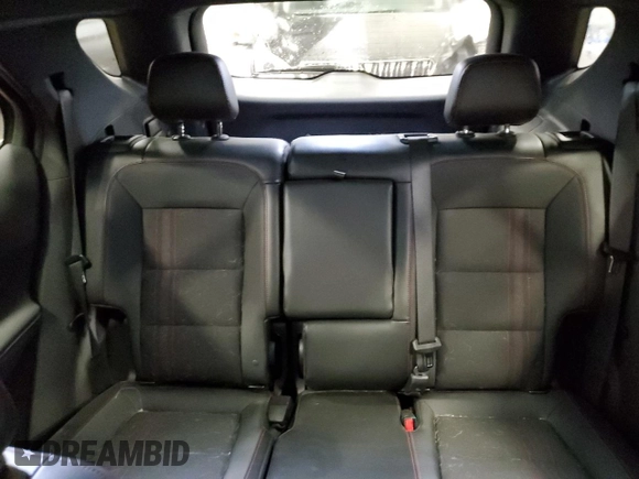 2022 Chevrolet Equinox RS with VIN 3GNAXWEV5NS186231, listed as a Copart auction lot 55881605 with 21,840 mi miles and Salvage title. Bid and sale history available at DreamBid. Image 10.