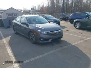 2016 Honda Civic Sedan EX-T with VIN 19XFC1F34GE014011, listed as a IAAI auction lot 41847210 with 69,672 mi miles. Bid and sale history available at carsss.com. Image 1.