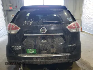 2015 Nissan Rogue SL with VIN 5N1AT2MV0FC770196, listed as a Copart auction lot 48728165 with Not Provided miles and Salvage Title. Bid and sale history available at DreamBid. Image 6.