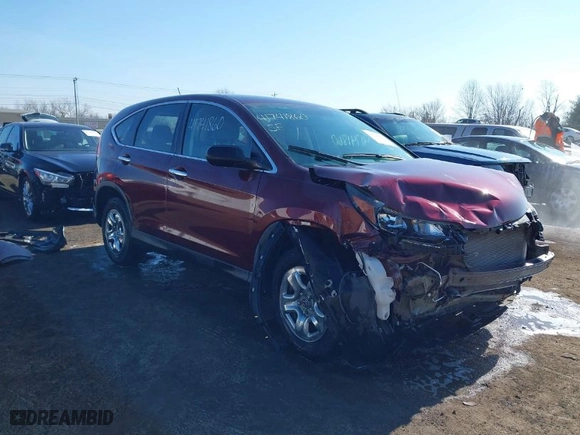 2014 Honda CR-V LX with VIN 5J6RM3H3XEL009364, listed as a IAAI auction lot 41741860 with 84,512 mi miles. Bid and sale history available at carsss.com. Image 1.
