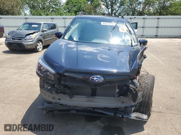 2021 Subaru Forester Special Sports with VIN JF2SKARCXMH475170, listed as a Copart auction lot 64339255 with 53,914 mi miles and Salvage title. Bid and sale history available at DreamBid. Image 5.
