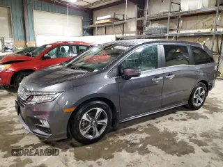 2020 Honda Odyssey Touring with VIN 5FNRL6H88LB009174, listed as a Copart auction lot 86636264 with 67,491 mi miles and Salvage Title. Bid and sale history available at DreamBid. Image 1.
