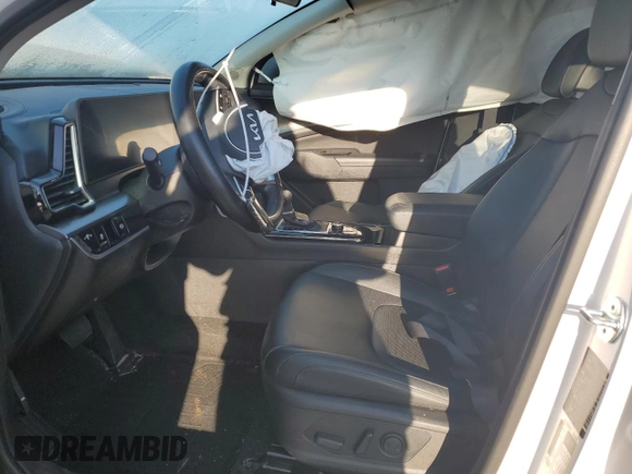 2023 Kia Sportage EX with VIN 5XYK33AF4PG100403, listed as a Copart auction lot 48826545 with 57,813 mi miles and Salvage Title. Bid and sale history available at carsss.com. Image 7.