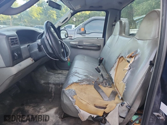 2004 Ford F-250 XL with VIN 1FTNF20L54ED46760, listed as a Copart auction lot 66111495 with Not provided miles and Clean title. Bid and sale history available at DreamBid. Image 7.