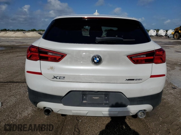 2018 BMW X2 xDrive28i with VIN WBXYJ5C38JEF74486, listed as a Copart auction lot 70311644 with 45,730 mi miles and Salvage Title. Bid and sale history available at carsss.com. Image 6.