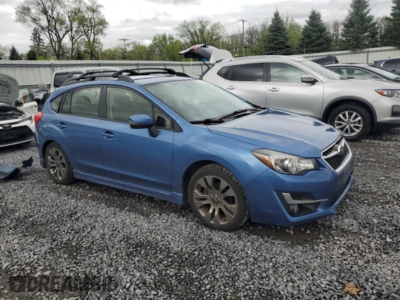 2016 Subaru Impreza Special Sports Premium z VIN JF1GPAP68G8297756, wystawiony jako Copart lot #55750085 z przebiegiem 79 610 mil mil oraz Szkoda całkowita • Salvage title. Historia ofert i sprzedaży dostępna na DreamBid. Obrazek 4.