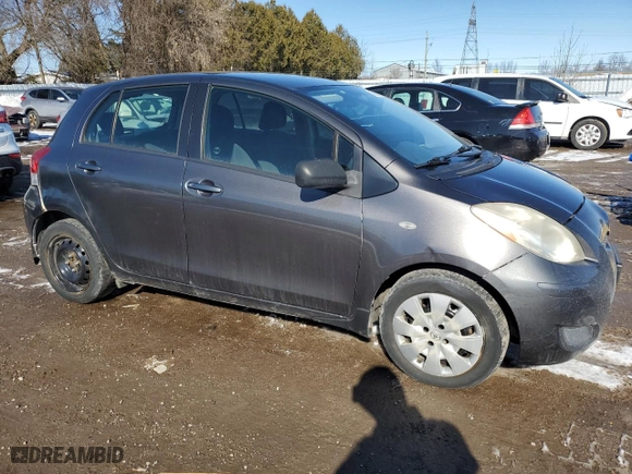 2009 Toyota Yaris with VIN JTDKT923195267563, listed as a Copart auction lot 47628015 with 252,367 mi miles and Clean Title. Bid and sale history available at carsss.com. Image 4.