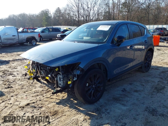 2021 Mazda CX-5 Touring with VIN JM3KFBCM8M0452700, listed as a IAAI auction lot 41490600 with 37,865 mi miles. Bid and sale history available at carsss.com. Image 18.