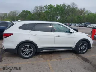 2017 Hyundai Santa Fe Limited Ultimate with VIN KM8SRDHF8HU208593, listed as a IAAI auction lot 42081150 with 129,112 mi miles. Bid and sale history available at carsss.com. Image 13.