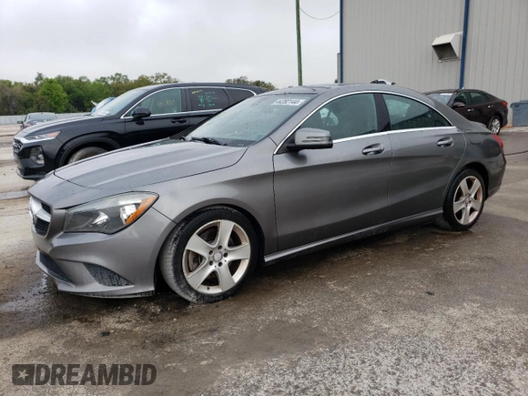 2015 Mercedes-Benz CLA 250 with VIN WDDSJ4EB3FN261194, listed as a Copart auction lot 44282144 with 70,851 mi miles and . Bid and sale history available at DreamBid. Image 1.