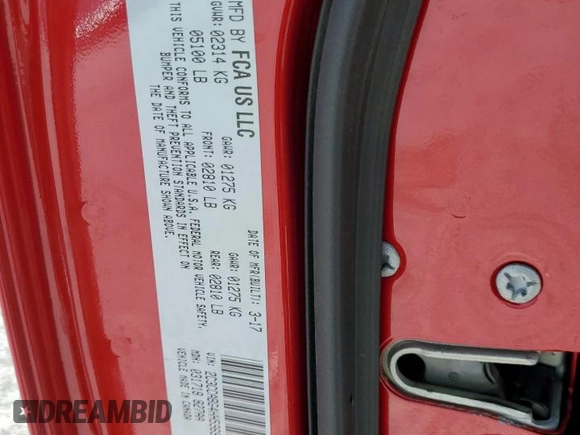 2017 Chrysler 300 S with VIN 2C3CCABG4HH596990, listed as a Copart auction lot 70430024 with 102,679 mi miles and Salvage Title. Bid and sale history available at DreamBid. Image 13.