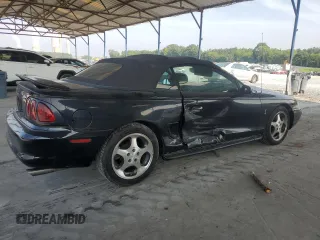 1996 Ford Mustang Cobra with VIN 1FALP46V0TF188786, listed as a Copart auction lot 57933355 with 36,931 mi miles and Salvage title. Bid and sale history available at DreamBid. Image 3.