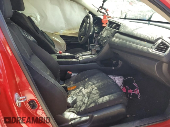 2018 Honda Civic LX with VIN 2HGFC2F51JH533697, listed as a Copart auction lot 47852615 with Not Provided miles and Salvage Title. Bid and sale history available at carsss.com. Image 7.