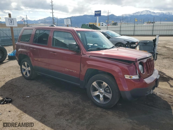 2016 Jeep Patriot Latitude with VIN 1C4NJRFB4GD681282, listed as a Copart auction lot 51391605 with 59,846 mi miles and Salvage Title. Bid and sale history available at carsss.com. Image 4.