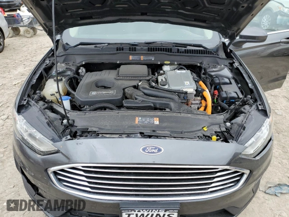 2020 Ford Fusion Hybrid SE with VIN 3FA6P0LU2LR206919, listed as a Copart auction lot 48702833 with 87,624 mi miles. Bid and sale history available at carsss.com. Image 11.