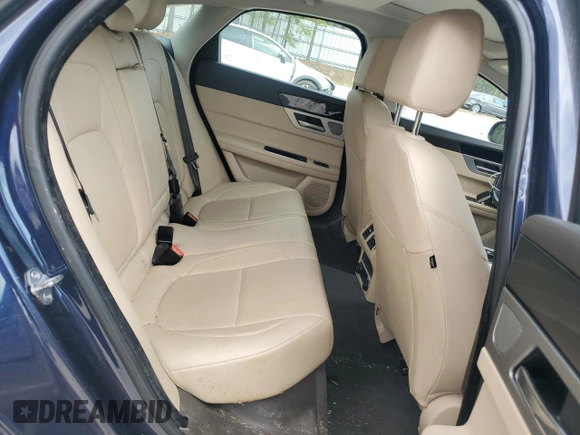 2017 Jaguar XF with VIN SAJBJ4BN7HCY42884, listed as a Copart auction lot 50096595 with 89,679 mi miles and Clean Title. Bid and sale history available at DreamBid. Image 10.
