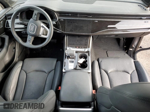 2022 Audi Q7 Prestige with VIN WA1VXBF70ND005890, listed as a Copart auction lot 85955154 with 21,814 mi miles and Salvage title. Bid and sale history available at DreamBid. Image 8.