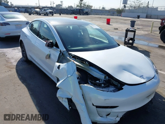 2019 Tesla Model 3 Long Range with VIN 5YJ3E1EB1KF510912, listed as a IAAI auction lot 41857775 with Not Provided miles and . Bid and sale history available at DreamBid. Image 6.