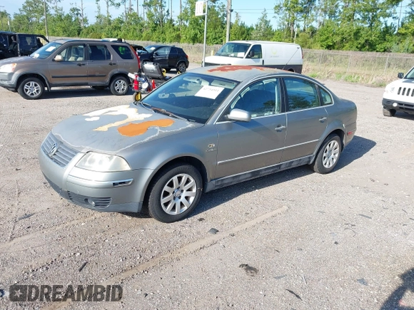 2001 Volkswagen Passat GLS z VIN WVWPD63B51P198425, wystawiony jako IAAI lot #42734511 z przebiegiem Nie podano mil oraz . Historia ofert i sprzedaży dostępna na DreamBid. Obrazek 2.