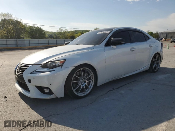 2014 Lexus IS 350 z VIN JTHBE1D20E5005381, wystawiony jako Copart lot #53379945 z przebiegiem 191 200 mil mil oraz Czysty tytuł • Clean title. Historia ofert i sprzedaży dostępna na DreamBid. Obrazek 1.