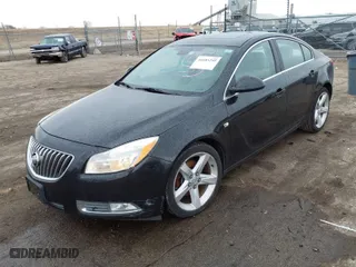 2011 Buick Regal CXL Turbo TO2 with VIN W04GW5EV6B1071368, listed as a IAAI auction lot 41685245 with 144,009 mi miles. Bid and sale history available at carsss.com. Image 2.