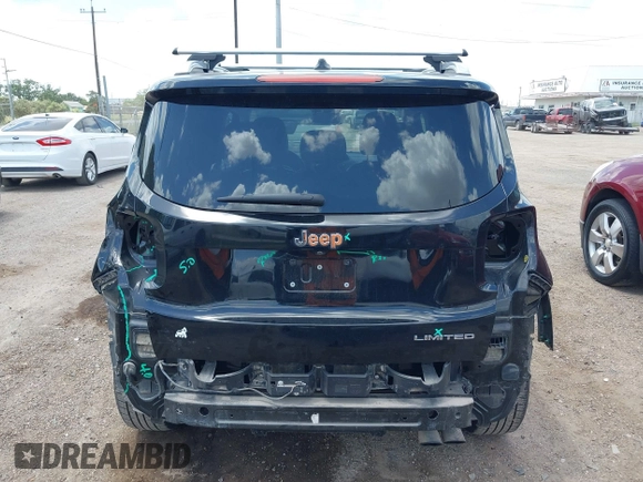 2016 Jeep Renegade Limited with VIN ZACCJADTXGPE09552, listed as a IAAI auction lot 42445660 with 125,004 mi miles and . Bid and sale history available at DreamBid. Image 17.