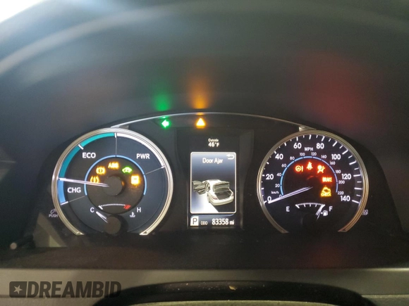 2017 Toyota Camry Hybrid LE with VIN 4T1BD1FK6HU204023, listed as a Copart auction lot 52252405 with 83,358 mi miles and Salvage Title. Bid and sale history available at carsss.com. Image 9.
